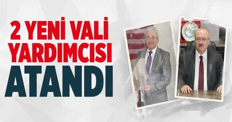 2 yeni Vali yardımcısı atandı