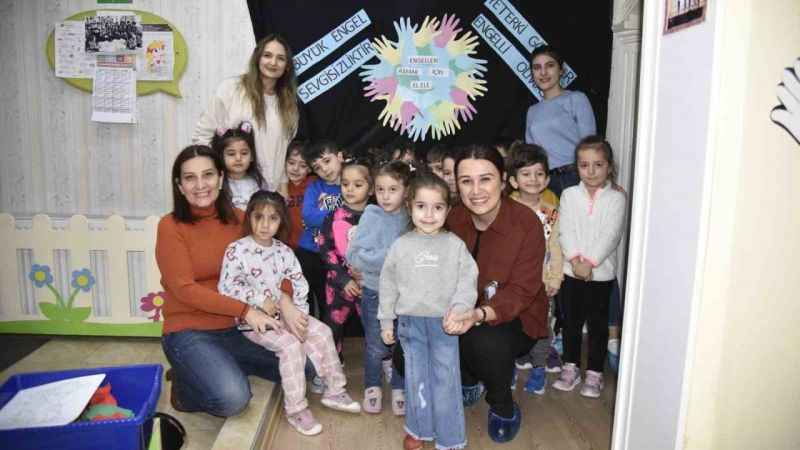 Samsun Büyükşehir Belediyesi: Çocuklara engelli empatisi etkinliği