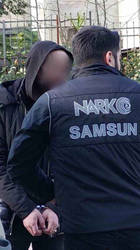 Samsun'da Uyuşturucu operasyonu: 1 tutuklama