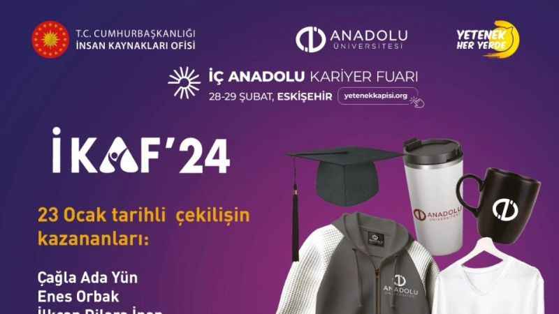 İKAF’24 Kayıt çekilişi: Anadolu Üniversitesi öğrencilere sürprizler