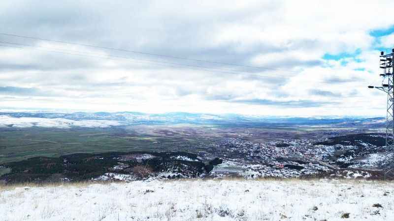 Yozgat'ın Gizli Cenneti Kadışehri, Kışın Güzelliklerini Sergiliyor