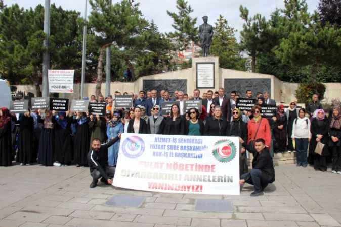Yozgat'tan Diyarbakır annelerine destek