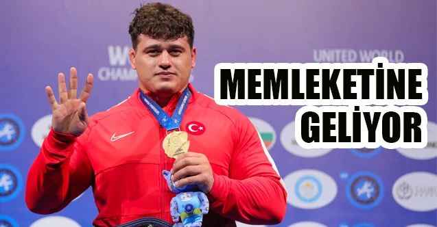 Rıza Kayaalp memleketine geliyor