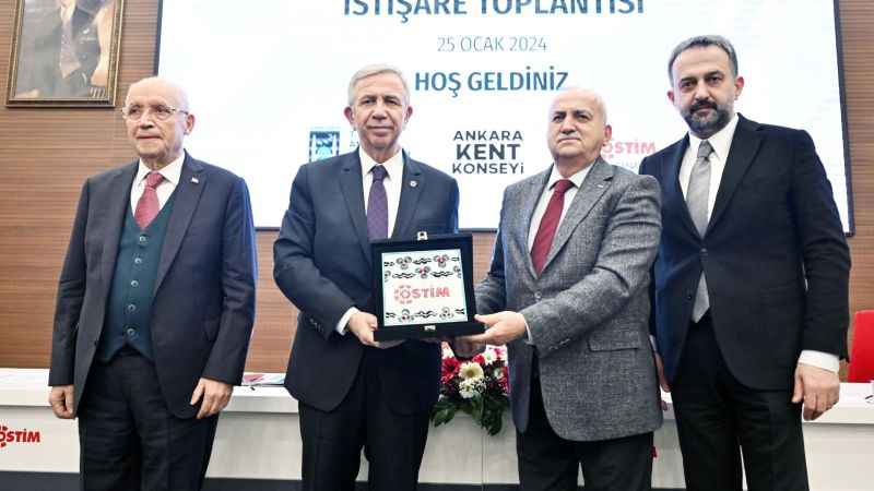 Mansur Yavaş, Ostim'de sanayicilerle buluştu
