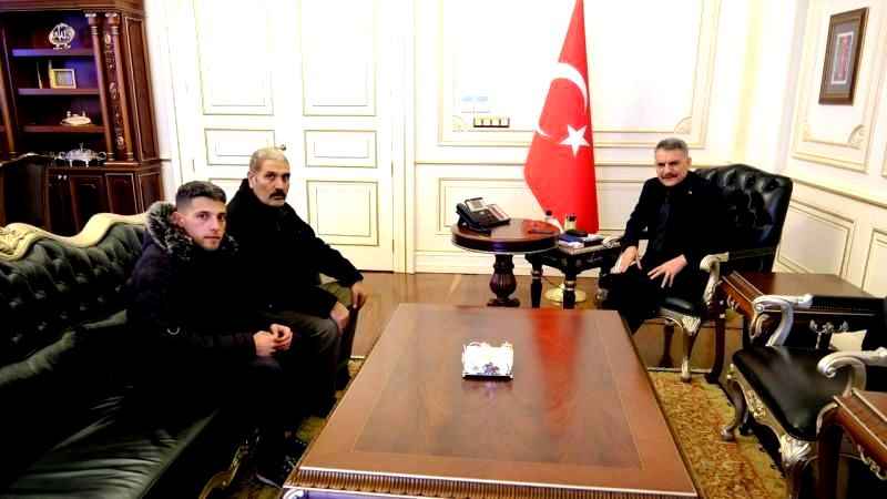 Yozgat Valiliği'nin onur konukları! Bu vatan toprağın kara bağrında, sıra dağlar gibi yatanlarındır!