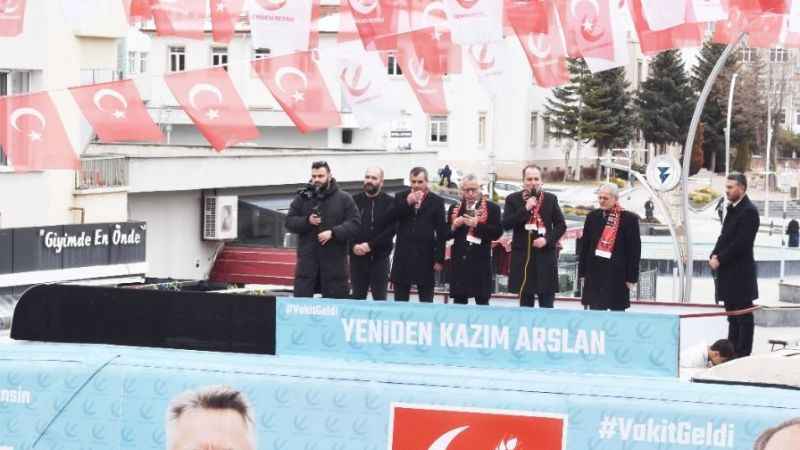 Yozgat Yeniden Refah Partisi Seçim Bürosu Açıldı: Arslan Yozgatlı’ya Seslendi!