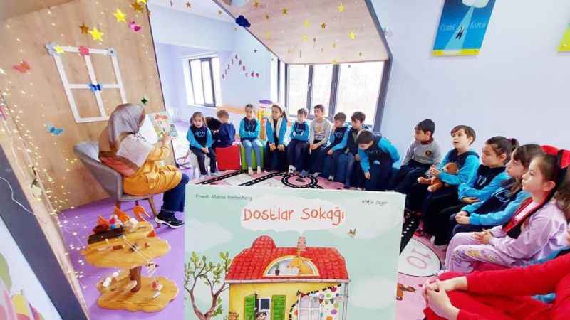 Yozgat’ta Çocuklara Özel: Renkli Dünyaların Kapısını Aralayan Kütüphane!