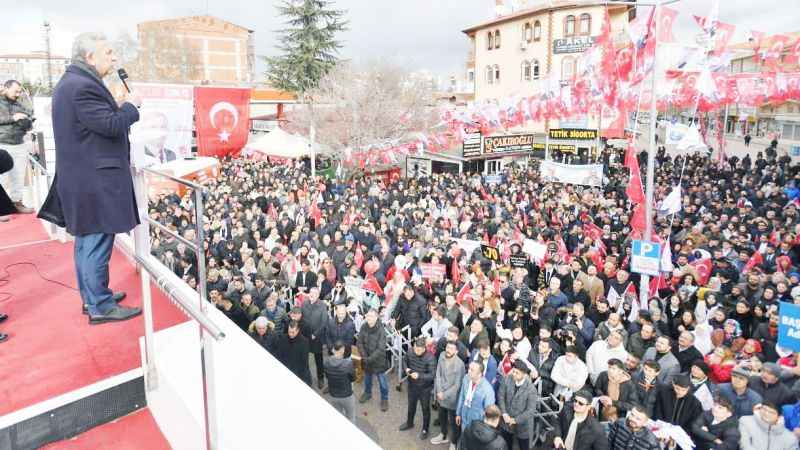 Mansur Yavaş ikincisini açtı Miting gibi açılış