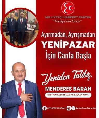 Yenipazar'a Sevgi ve Birlik Mesajıyla Yeniden Aday