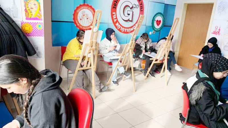 Sorgunlu Gençler Yarıyıl Tatilinde Sanatla İç İçe!