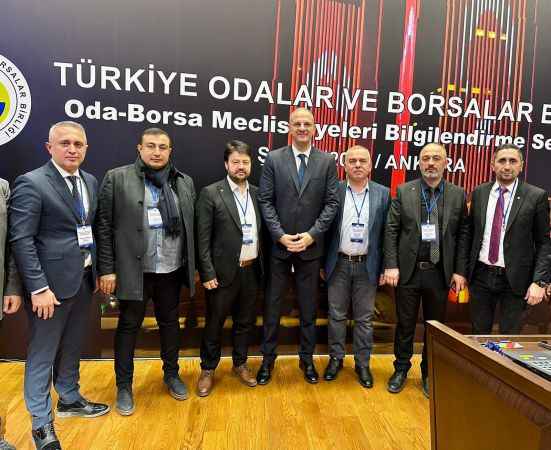 Sorgun Ticaret ve Sanayi Odası Üyeleri TOBB Seminerinde Buluştu