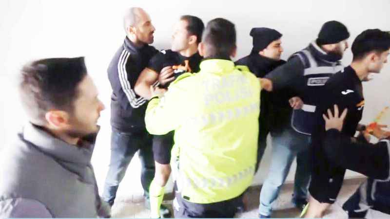 Yozgat’ta amatör küme maçı sonrasında hakemlere saldırı