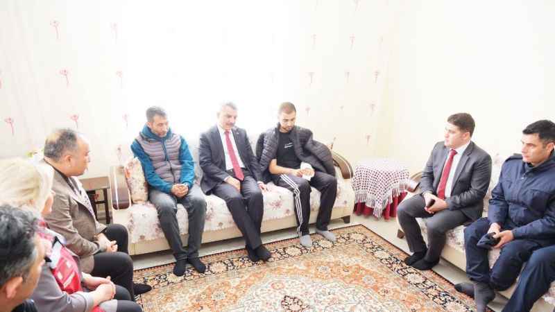 Yozgat Valisi Mehmet Ali Özkan'dan Gazi Mehmet Erbek'e Özel Ziyaret