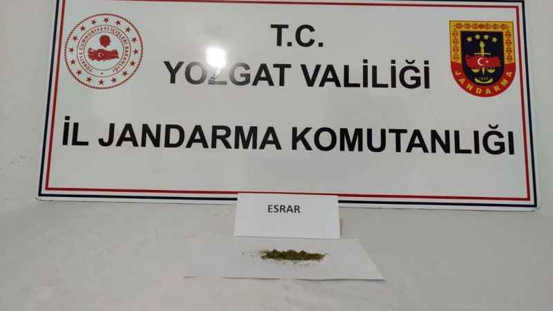 Yozgat Jandarması Uyuşturucu Tacirlerine Geçit Vermiyor!