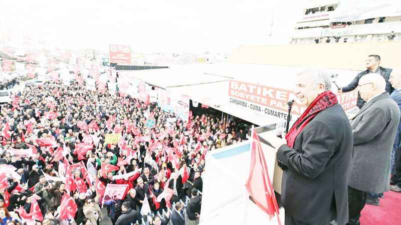 Ankara Büyükşehir Belediye Başkan Adayı Mansur Yavaş: "Hizmet yapmaya geldik"