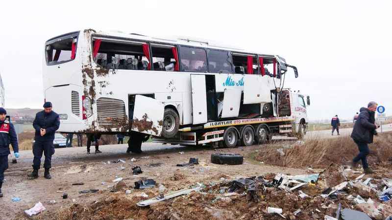 Yozgat’ta otobüs kazasında son dakika!
