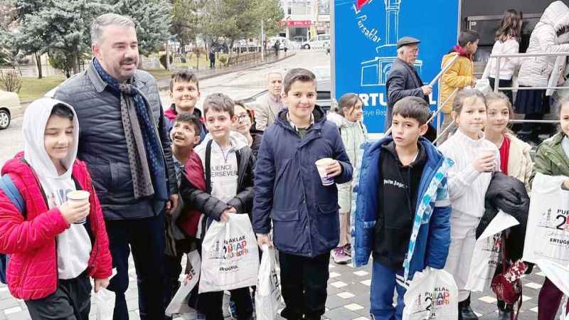 Belediye ücretsiz ikram ediyor Büyük ilgi görüyor