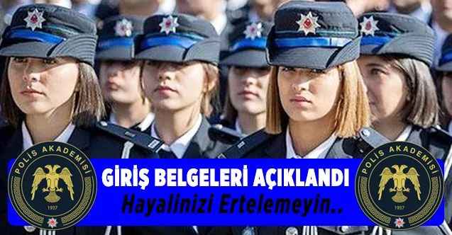 Polis Akademisi PAEM Sınav Giriş Belgeleri Açıklandı!