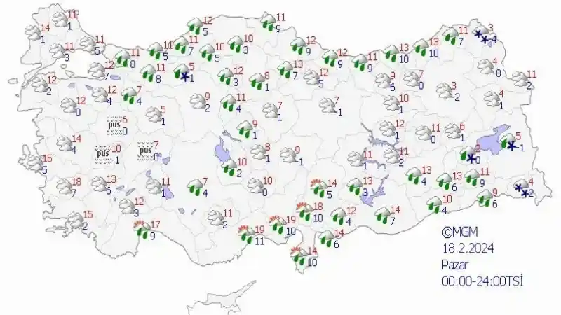 Hafta Sonu Planlarınızı Yeniden Düşünün: Şiddetli Kar ve Yağmur Geliyor!