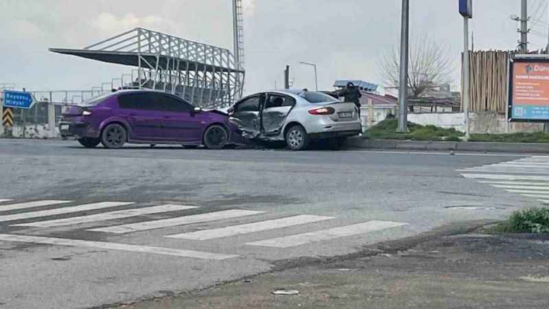 Nusaybin stadyum kavşağı trafik kazaları