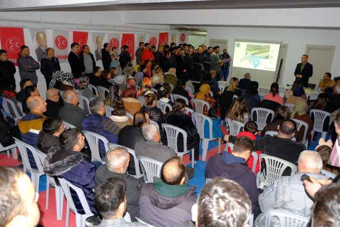 MHP'nin Yozgat Belediye Başkan Adayı Açıkel, Çapanoğlu Mahallesi'nde hasret giderdi