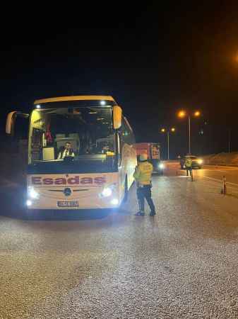 Yol Güvenliği İçin Yozgat'ta Özel Denetim: Araçlar Mercek Altında