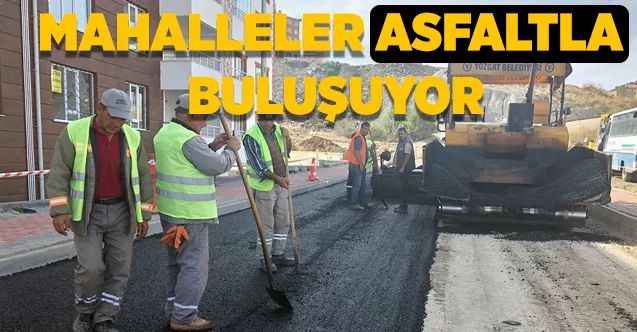 Yozgat Çapanoğlu Mahallesi'nde Adalet Eğitim Merkezi çevresine asfalt