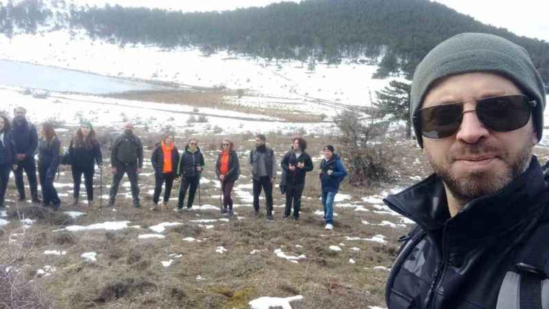 Türkmen Dağı'nda Karlı yürüyüş: 14 kmlik unutulmaz deneyim