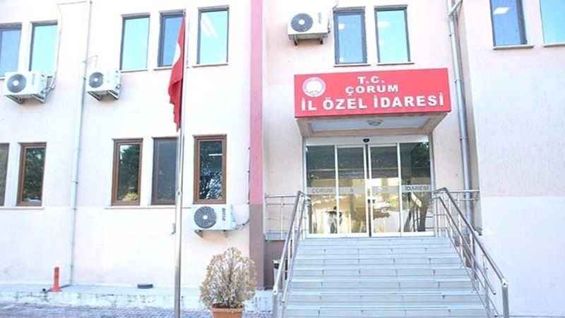 Çorum İl Özel İdaresi istinat duvarı yaptıracak