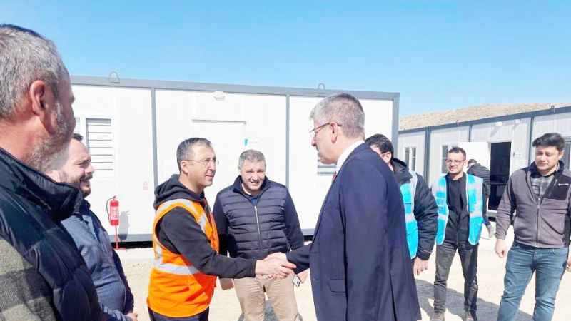 AK Parti Milletvekili Çopuroğlu, Kayseri-Yerköy Hızlı Tren Şantiyesinde!