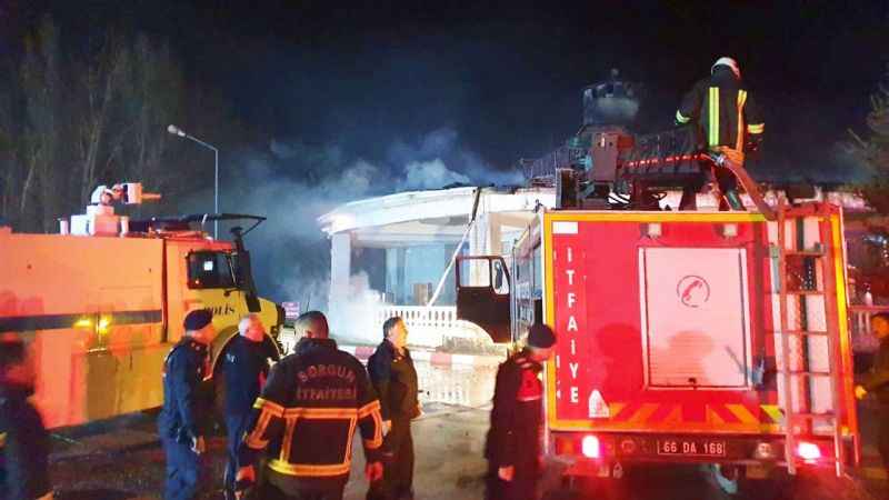 Yozgat’ta Yaşanan Yangında Endişeli Anlar!