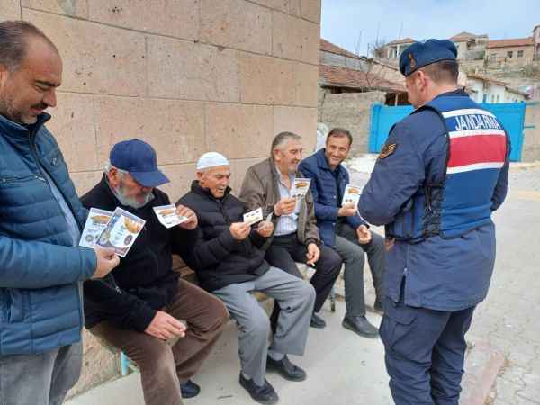 Yozgat'ta Jandarma'dan Suçla Mücadelede Bilinçlendirme Hamlesi