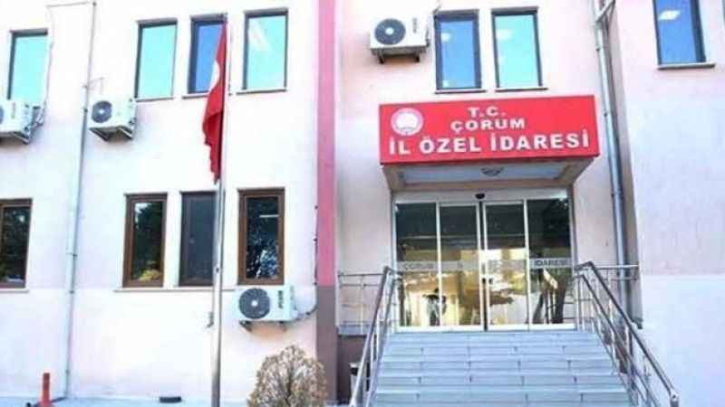 Çorum İl Özel İdaresi kanalizasyon tesisi yaptıracak