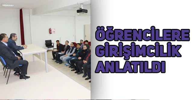 Boğazlıyan'da girişimcilik anlatıldı