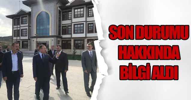 Bekir Bozdağ, son durumu hakkında bilgi aldı