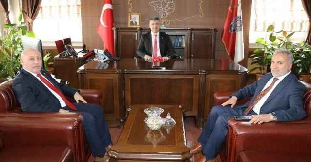 Karadağ'dan Esertürk'e ziyaret