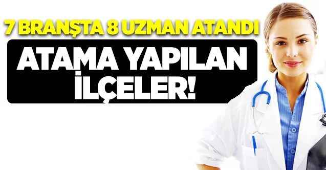Yozgat Hastanelerine 8 Uzman Doktor Ataması