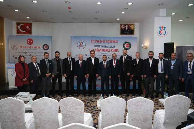 Yozgat Öz Sağlık İş Sen'de Mehmet Akyol ile Devam Kararı