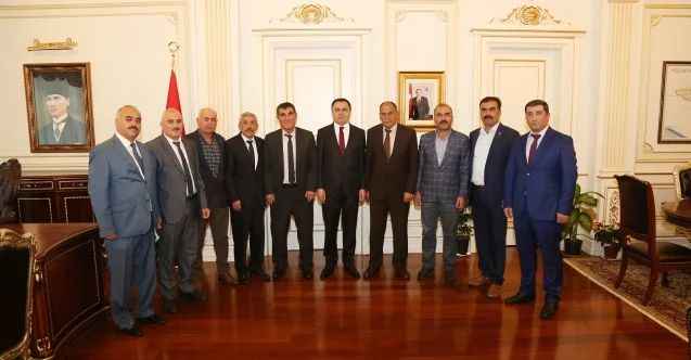 Muhtarlardan ziyaret