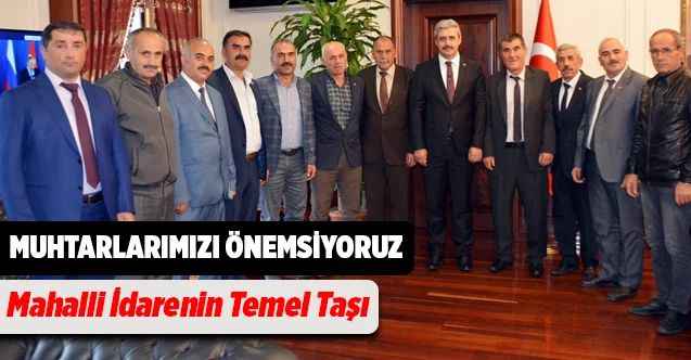 Yozgat Belediye Başkanı Celal Köse Mahalle Muhtarlarını Dinliyor