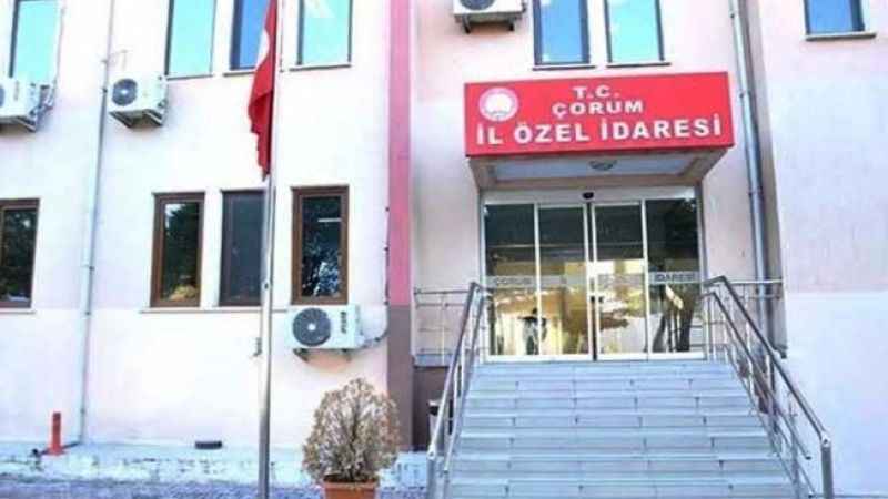 Çorum İl Özel İdaresi içme suyu deposu ve terfi hattı yapımı işi ihalesi