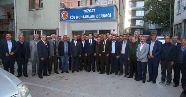Vali Kadir Çakır, Muhtarlarla Bir Araya Geldi