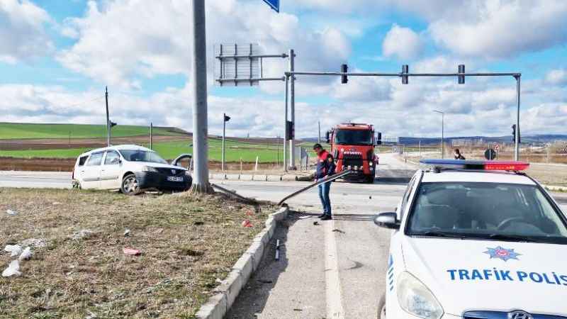 Yozgat-Çorum Yolunda Korkutan Kaza!