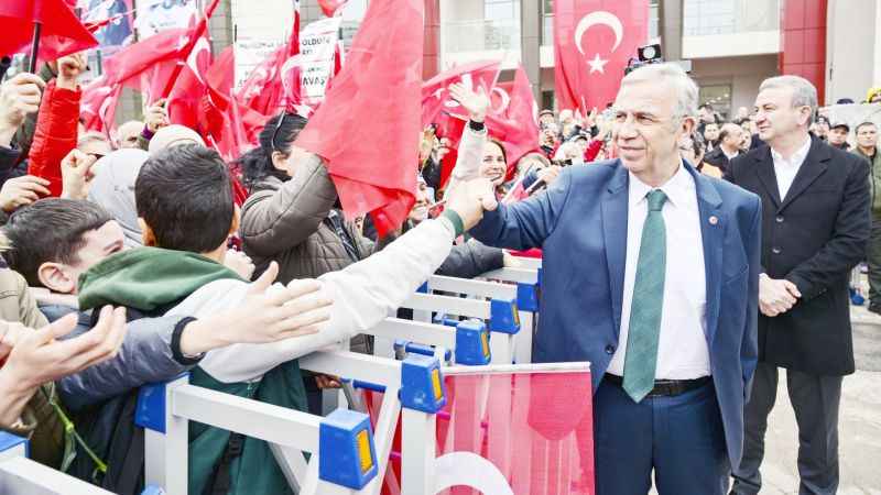 Bölge sakinleri istedi Belediye yaptı Açılışı gerçekleştirildi