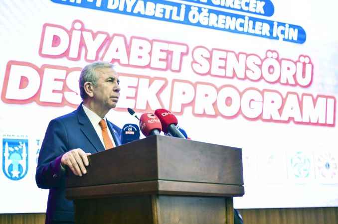Ankara Büyükşehir Belediyesi, ücretsiz diyabet Sensörü desteği sağlayacak