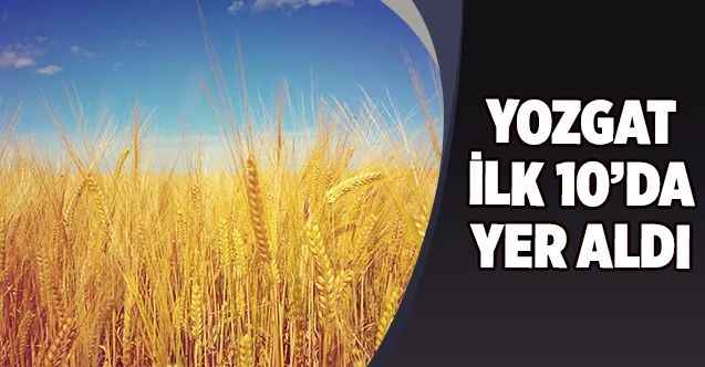Yozgat İlk 10’da Yer Aldı