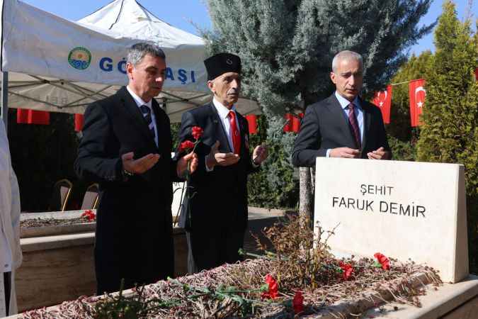 Şehitler dualarla anıldı