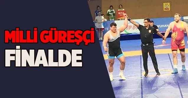 Milli güreşçi finalde