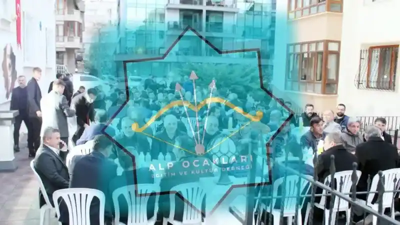 Alp Ocakları Şehitler İçin Buluştu: genel merkez bahçesinde anlamlı iftar