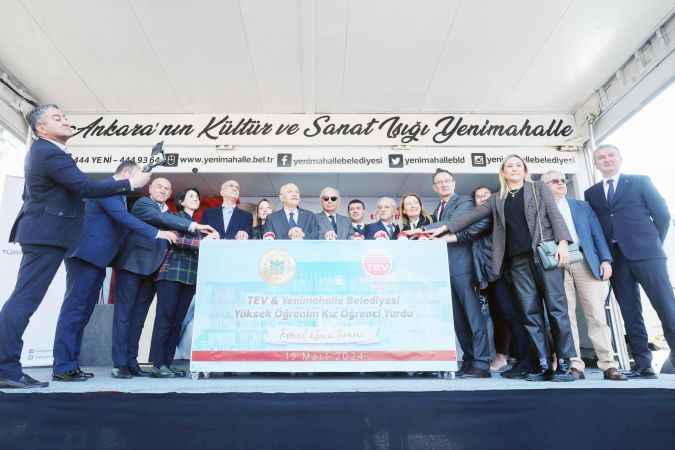 Yenimahalle ve TEV kız öğrenciler için harekete geçti